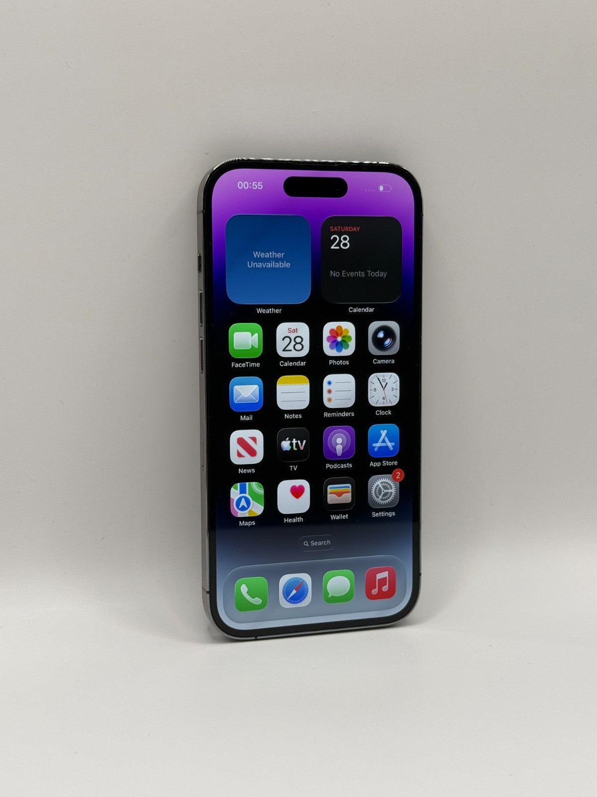 Apple Iphone 14 Pro 128GB Purple Unlocked Warranty Excellent Condition 100%