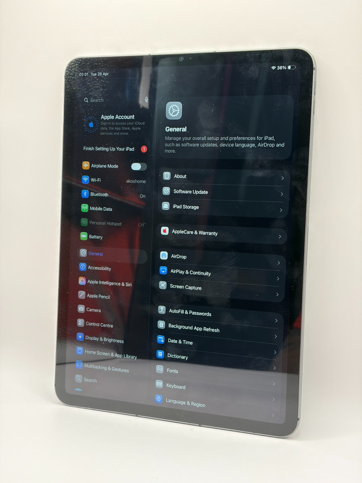 Apple Ipad Pro 3th Generation 128GB Wi-Fi Cellular 11" Space Gray Boxed Warranty