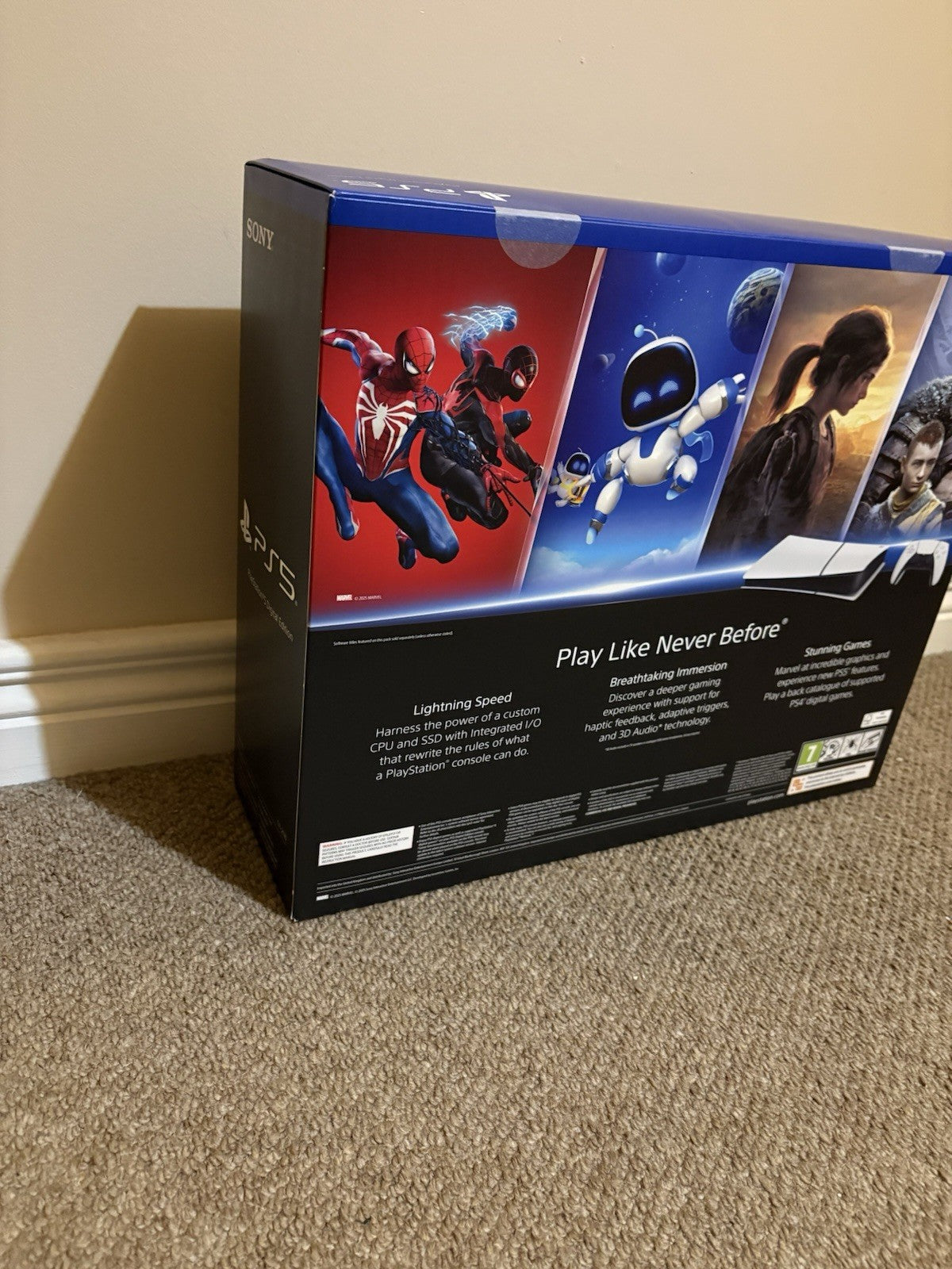 Sony PlayStation 5 Digital Edition Console Slim Ps5 825GB Brand New Sealed Boxed