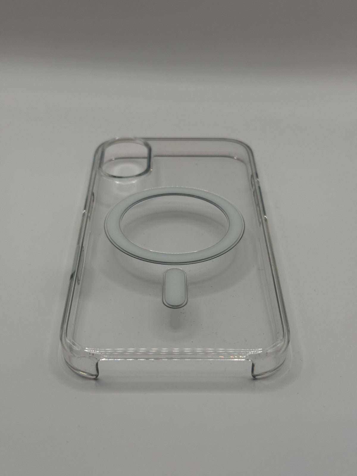 Apple Silicone Iphone 16 Clear Case MagSafe Cover Genuine Used But Excellent
