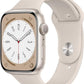Apple Watch Series 8 41mm GPS + Cellular Starlight Good Condition Boxed