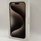 Apple Iphone 15 Pro Max Natural Titanium 256GB Very Good Condition Unlocked