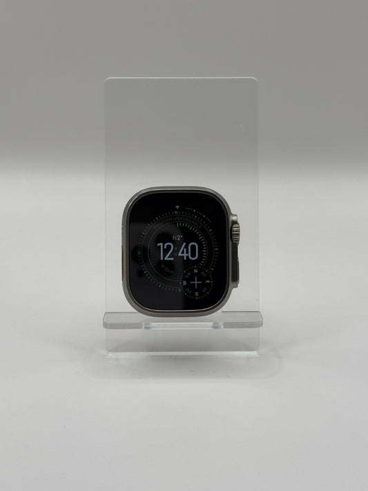Apple Watch Ultra 49mm Titanium & Ceramic Case GPS Cellular Warranty Excellent