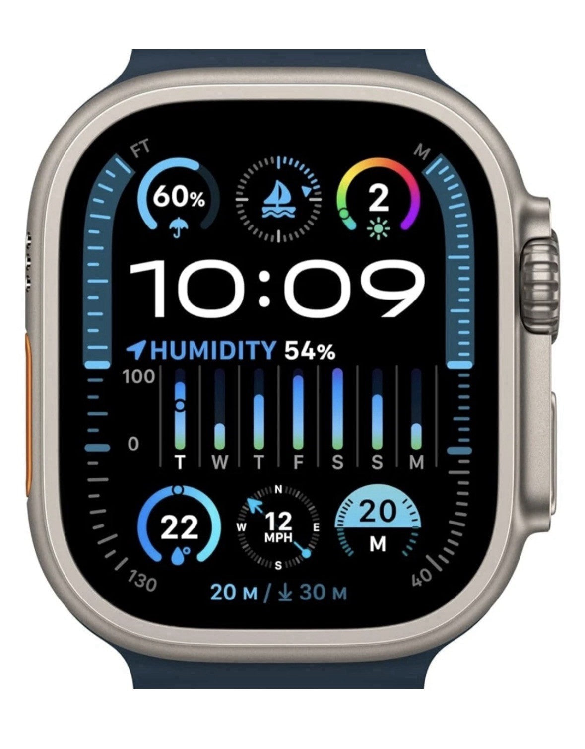 Apple Watch Ultra 49mm (P159) Titanium & Ceramic Case GPS + LTE Boxed