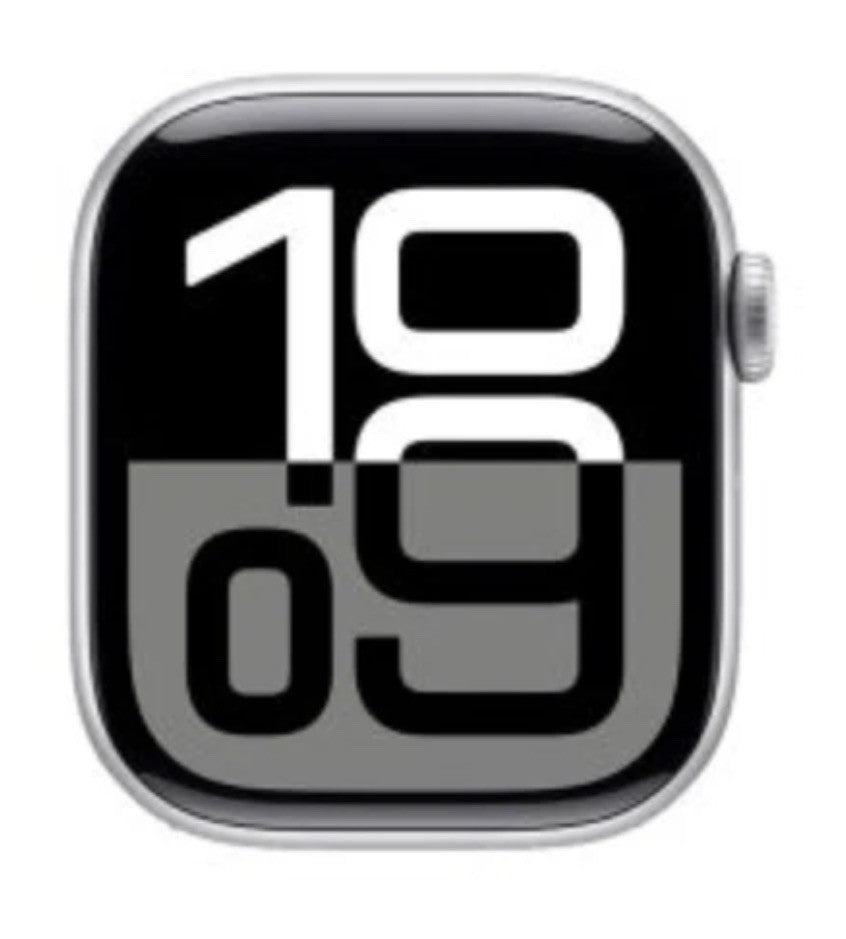 Apple Watch Series 8 45mm (PP150) Silver Aluminum Case with Black Band GPS