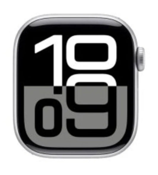 Apple Watch Series 8 45mm (PP150) Silver Aluminum Case with Black Band GPS