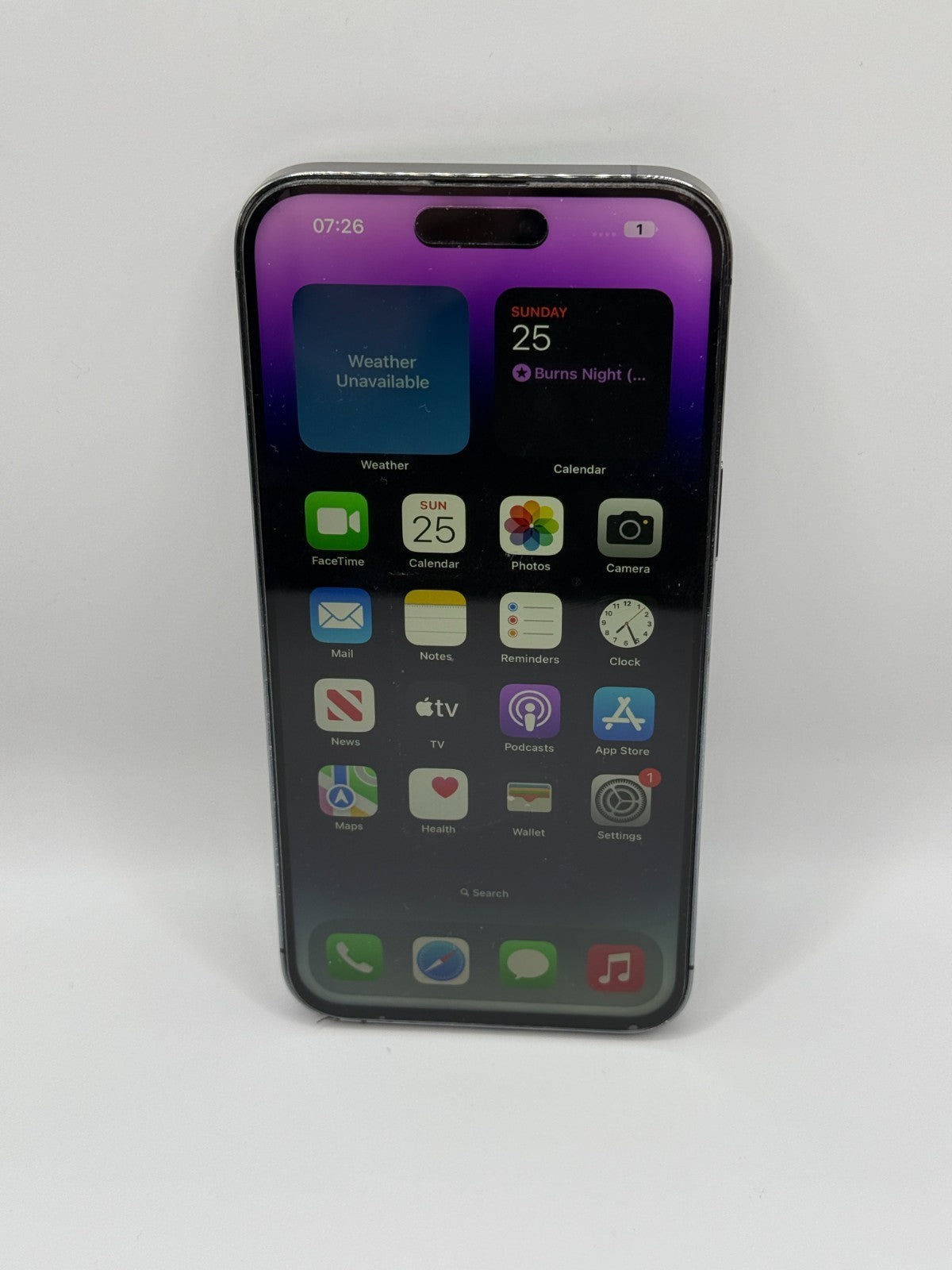 Apple Iphone 14 Pro Max 5G 128GB Purple Good Condition Unlocked 86% Battery