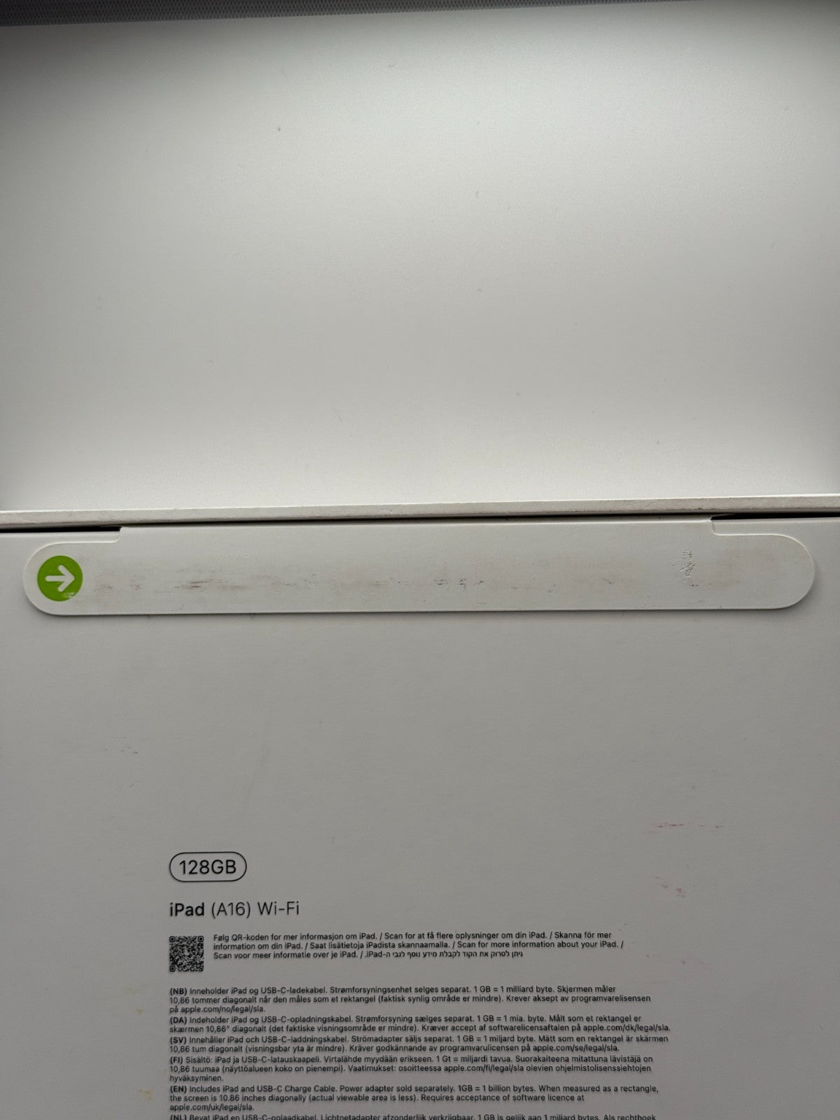Apple Ipad 11th Generation A16 128GB Wifi Silver Fully Boxed Brand New Sealed