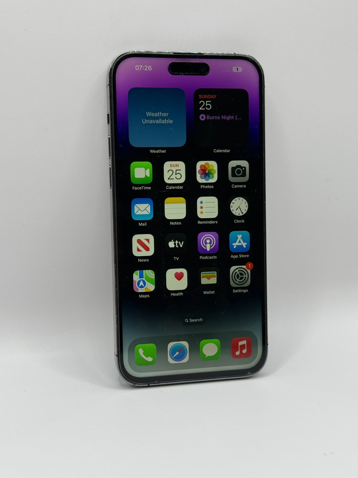 Apple Iphone 14 Pro Max 5G 128GB Purple Good Condition Unlocked 86% Battery