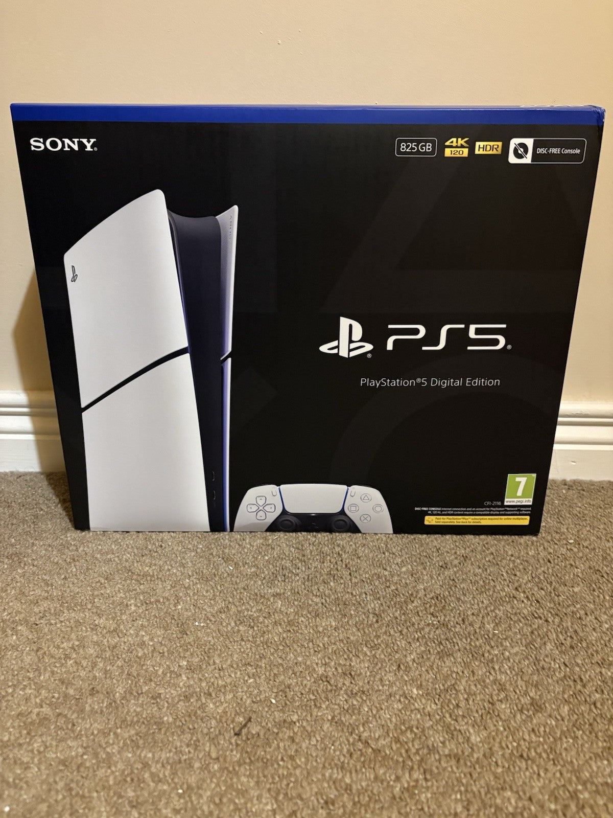 Sony PlayStation 5 Digital Edition Console Slim Ps5 825GB Brand New Sealed Boxed