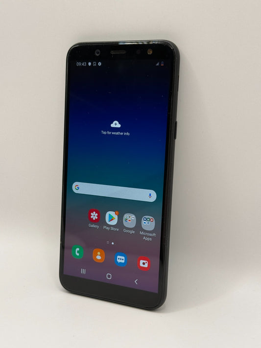 Samsung Galaxy A6 SMA600 32GB Black Unlocked Very Good Condition Unlocked