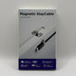 Magtame Magnetic USBC To C Cable Coiled 1.5M Flexible Cord 60W 480Mbps White New
