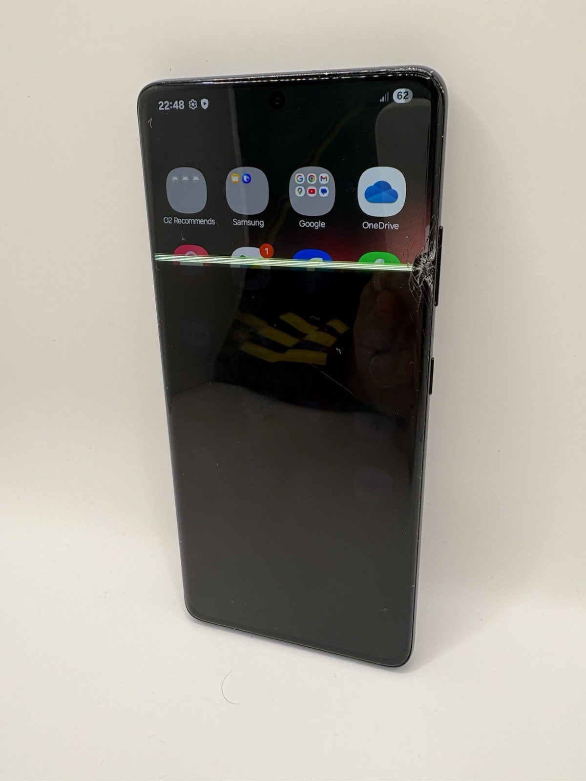 Samsung Galaxy S21 Ultra 5G 128GB Black Damaged Screen And Back Cracked