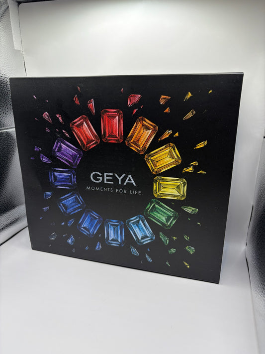 Geya G8253 Stainless Steel Series Automatic Watch Opened Never Used Warranty