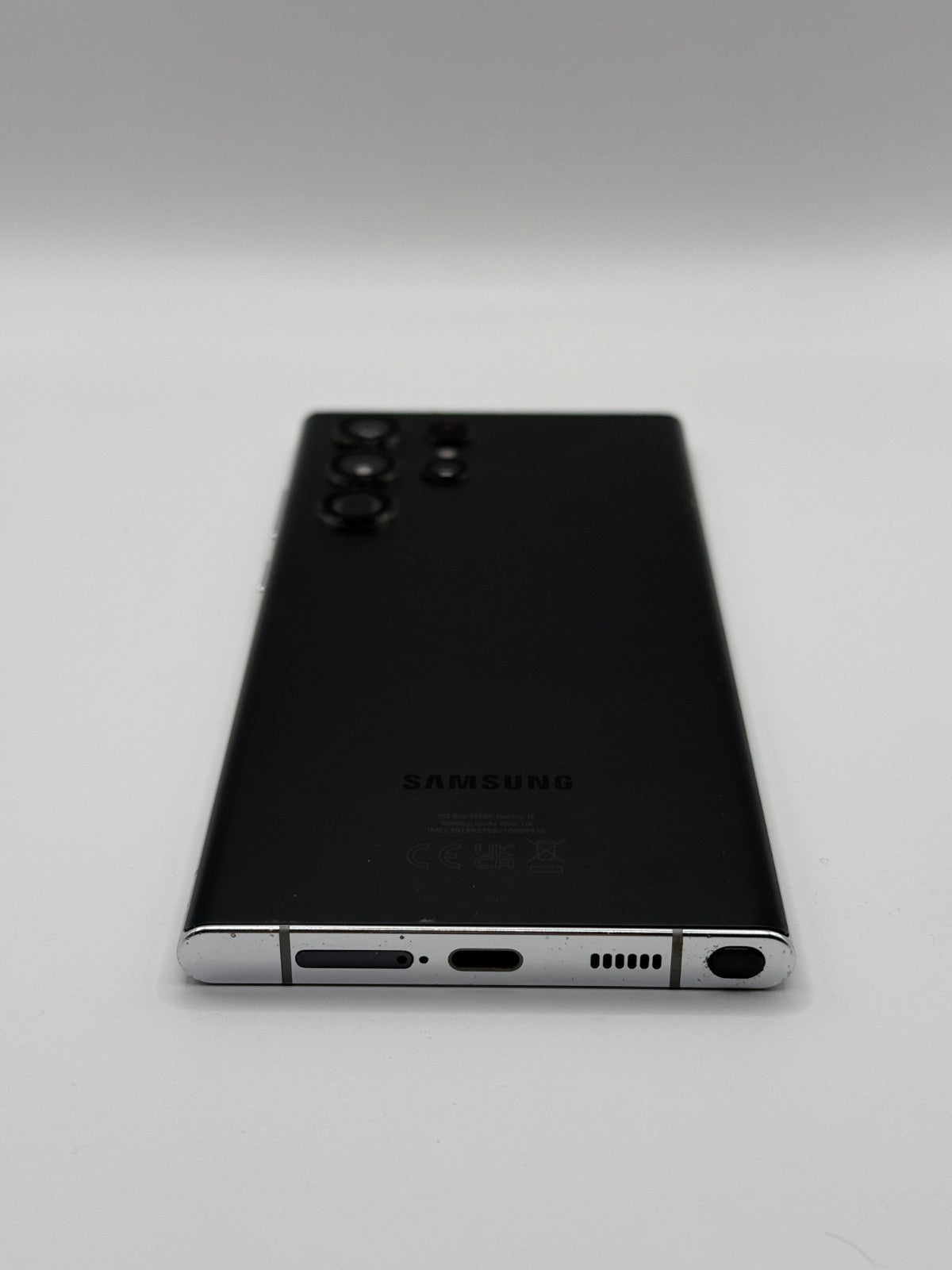 Samsung Galaxy S22 Ultra 5G 128GB Phantom Black Lcd Blob Unlocked