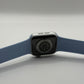Apple Series 6 40mm Silver Aluminium Case Blue Sport Band 75% Battery