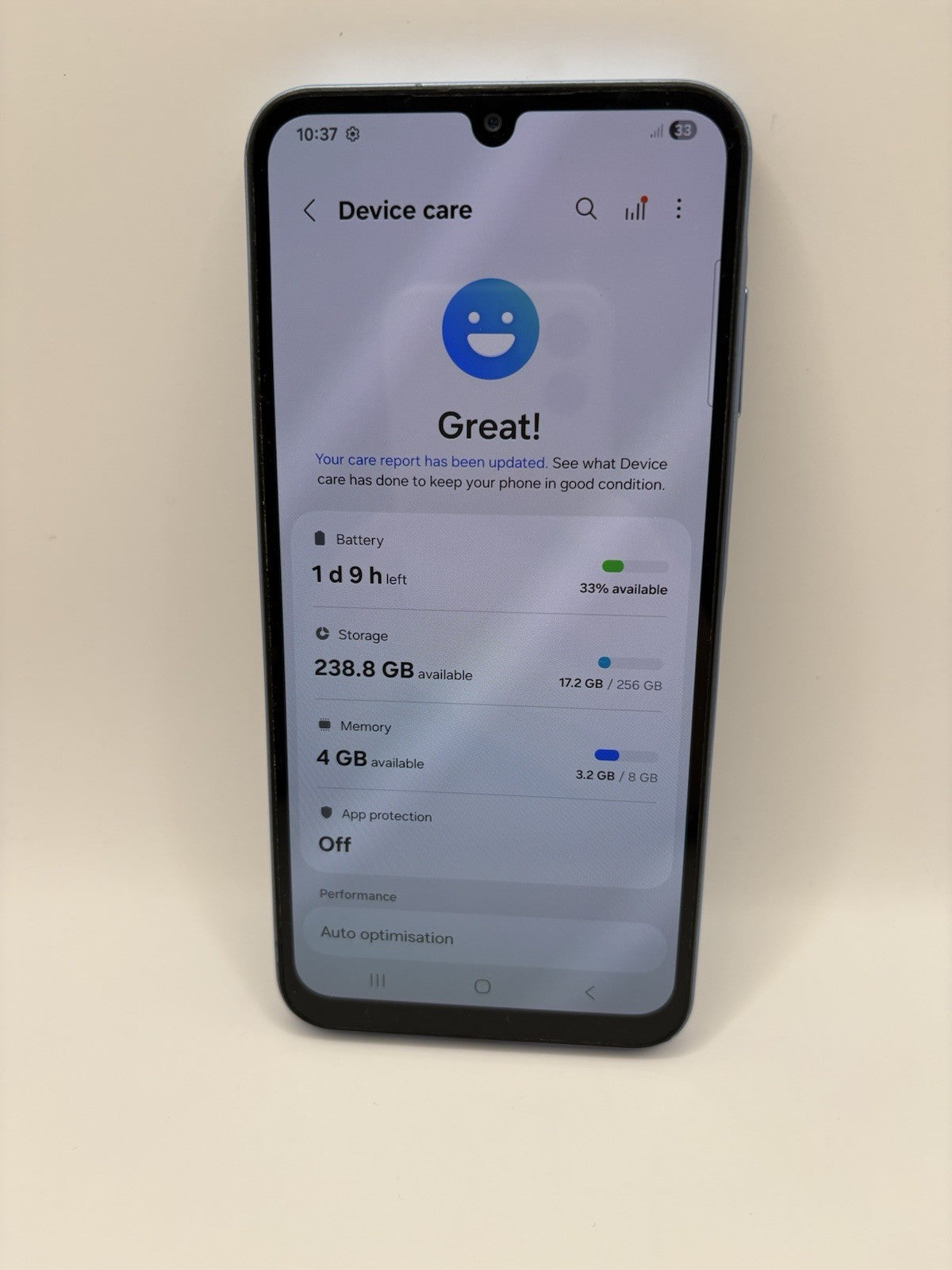 Samsung Galaxy A25 256GB Blue 8GB RAM Unlocked 5G Dual Sim