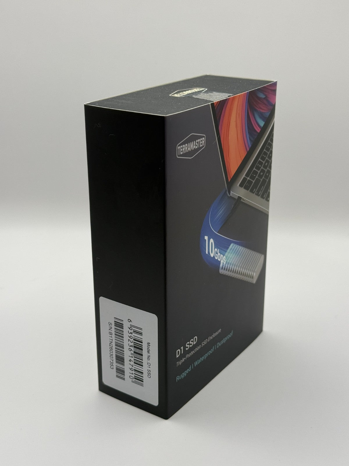 Terramaster D1 SSD M.2 NVMe SSD Enclosure Aluminum Case Waterproof Shockproof