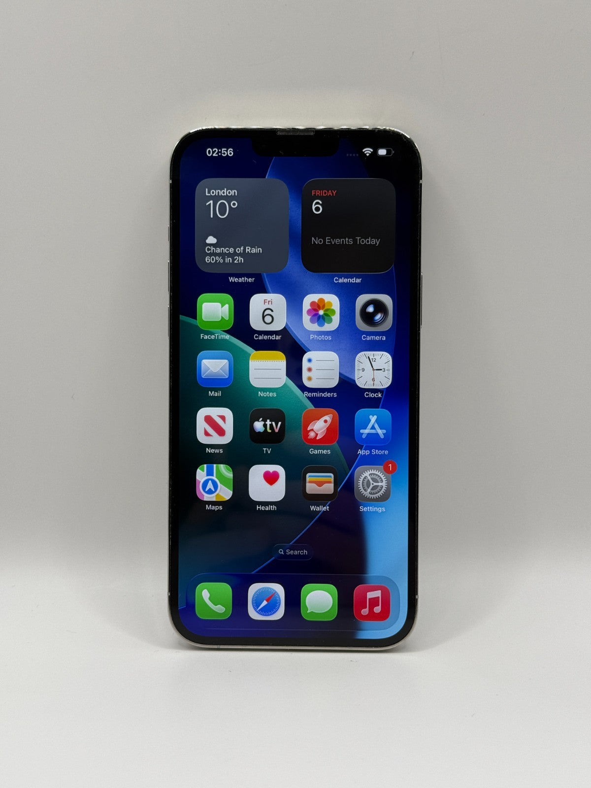 Apple Iphone 13 Pro Max 5G 128GB Silver Unlocked Excellent Quality 86% Battery