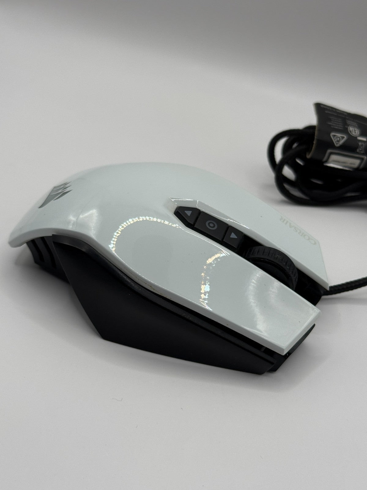 Corsair Gaming M65 Rgb 8200 Dpi White Mouse Gaming Computer Fps Edition Wired