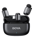 BOYA Mini 2 C-Type 30H Microphone for iPhone 15/16/17 + Android - Black Boxed