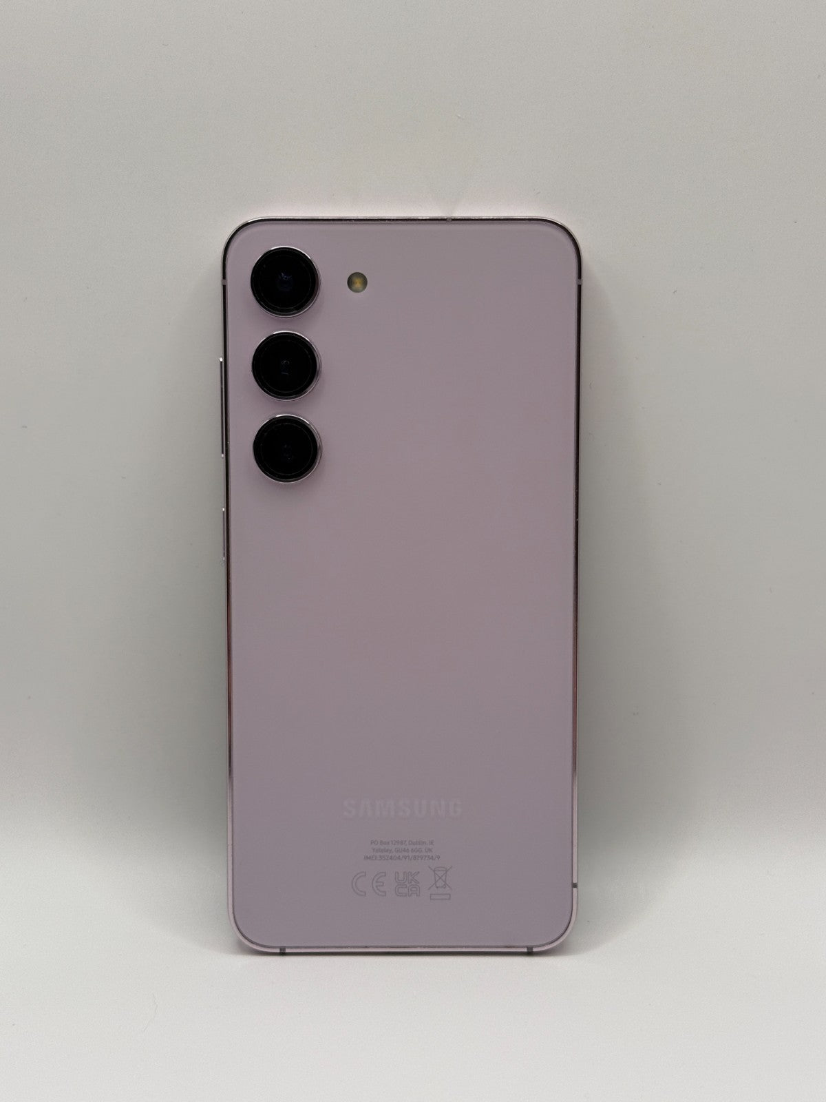 Samsung Galaxy S23 128GB Lavender Purple Very Good Condition Boxed Unlocked