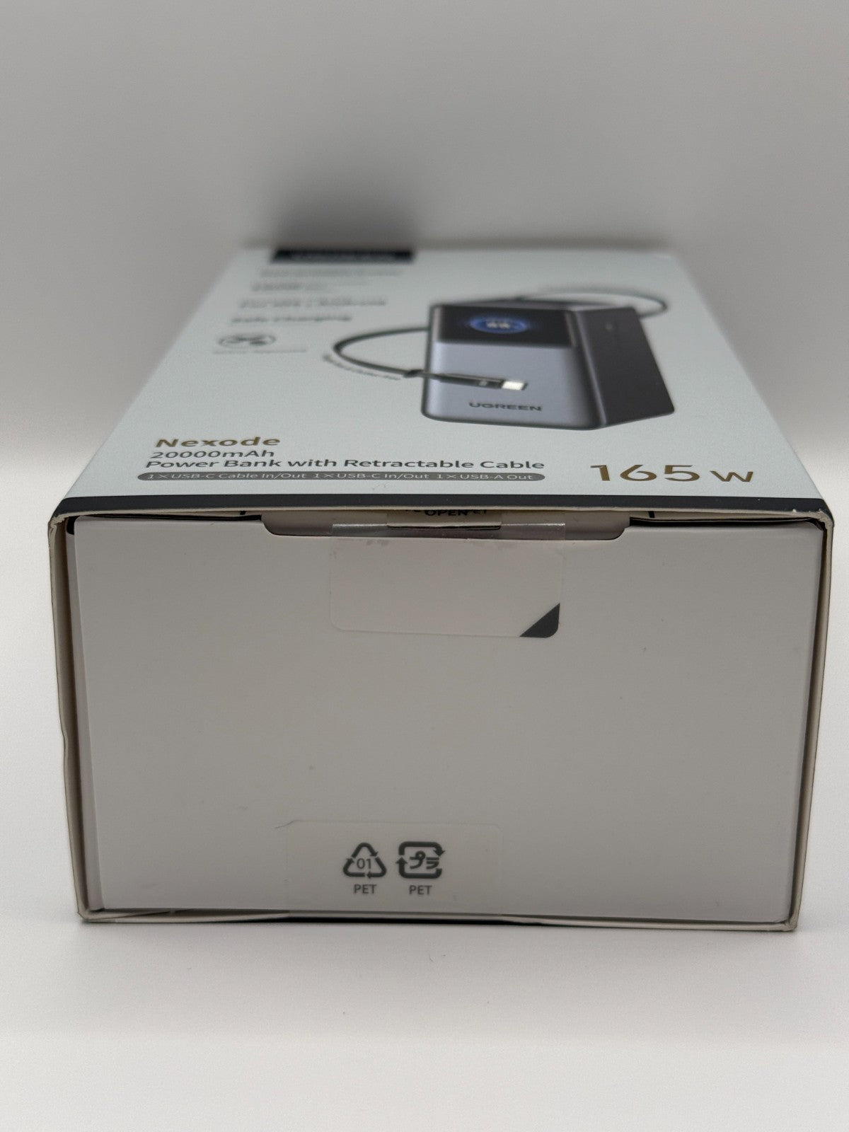 Ugreen nexode 20000 mah 165w Power Bank Retractable Cable New Sealed