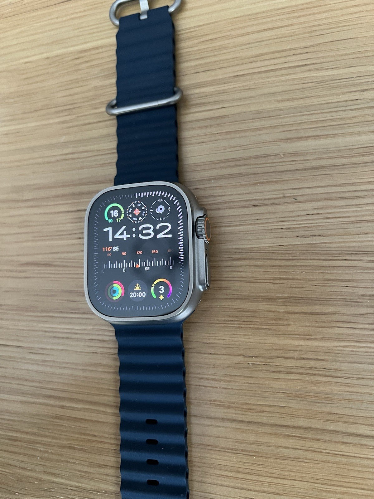 Apple Watch Ultra 49mm (0613529) Titanium & Ceramic Case GPS + LTE 94% Battery