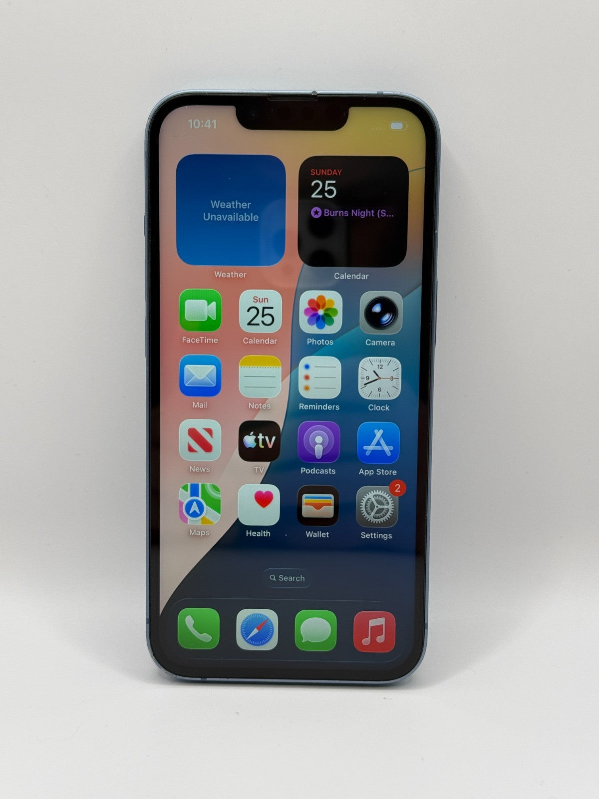 Apple Iphone 14 128GB 5G Blue Good Condition Warranty Unlocked 86% Battery