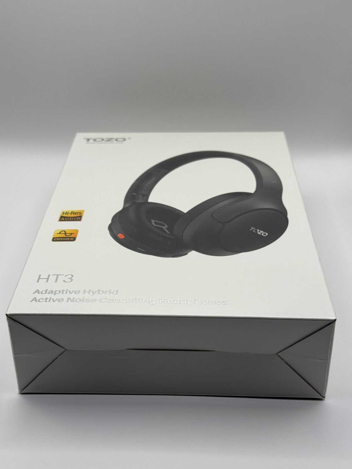 TOZO HT3 Bluetooth Headphones Active Noise Cancelling AI Black Sealed Brand New
