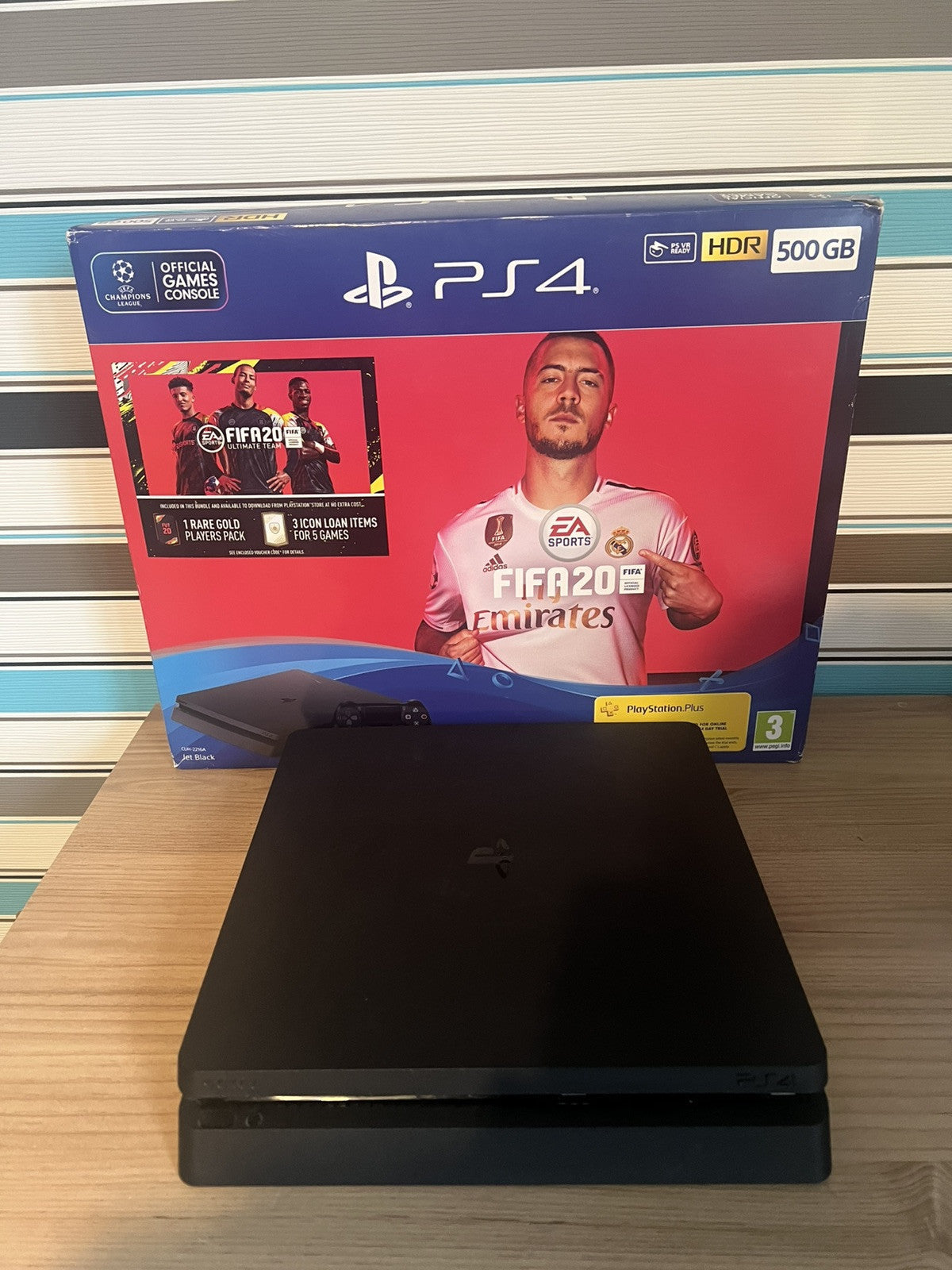 Sony PlayStation 4 Slim (P125) PS4 Slim 500GB Black Warranty