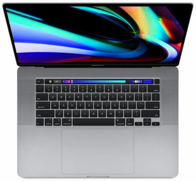 Apple MacBook Pro 16" 512GB SSD Intel Core i7 9th Gen 2.60 GHz 16GB Warranty
