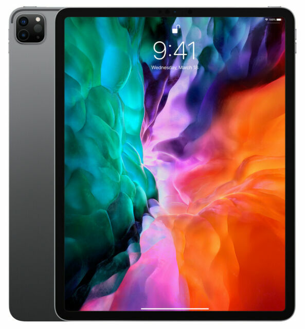 Apple Ipad Pro 4th Generation 256GB Wi-Fi 12.9 Space Gray Boxed Warranty